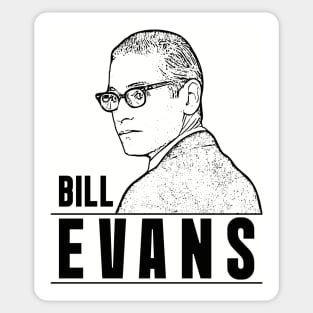 Bill Evans // Pianist Sticker